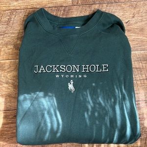 Jackson hole crew neck